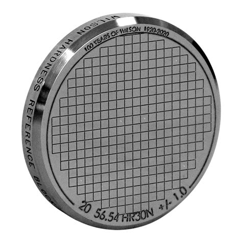 metallography hardness test blocks